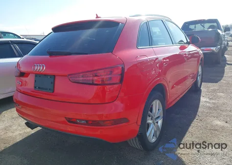 2017 Audi Q3 2.0T Premium from USA, damaged, VIN WA1BCCFS8HR004180